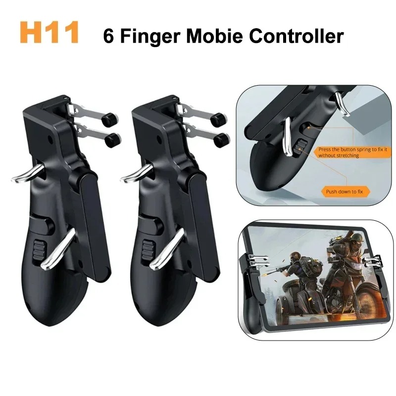 Gaming Console For Phone - H11 Mobile Controller PUBG Aim ยิง