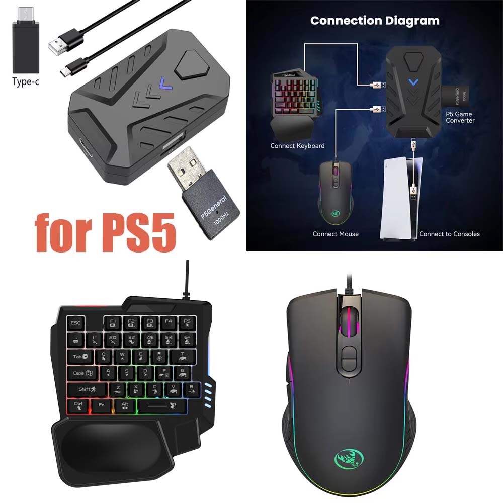 สำหรับ PS5 ชุดคีย์บอร์ดเกมมิ่ง - Gaming Console Buttons บทวิจารณ์และราคา